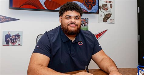 4 things we heard from new Chicago Bears OT Darnell Wright, including his role as a ‘tone-setter’ at Tennessee